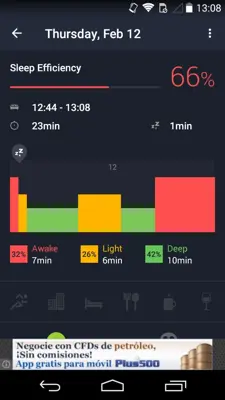 Sleep Better with Runtastic android App screenshot 0